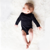 Baby Blanks Long Sleeve Bodysuit