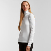 AS Colour Womens Turtle Neck Long Sleeved Tee