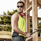 Syzmik Unisex Hi Vis Squad Singlet