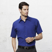 Biz Collection Mens Metro Short Sleeve Shirt 
