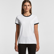 AS Colour Womens Ringer Tee