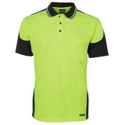 JB's Hi Vis Contrast Piping Polo