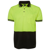 JB's Mens Hi Vis S/S Traditional Polo
