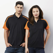 Biz Collection Mens Talon Short Sleeve Polo