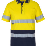 JB's Hi Vis (D+N) S/S Cotton Polo