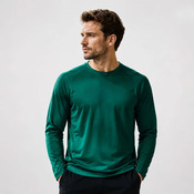 Spiro Mens Impact Performance Aircool Longsleeve Tee